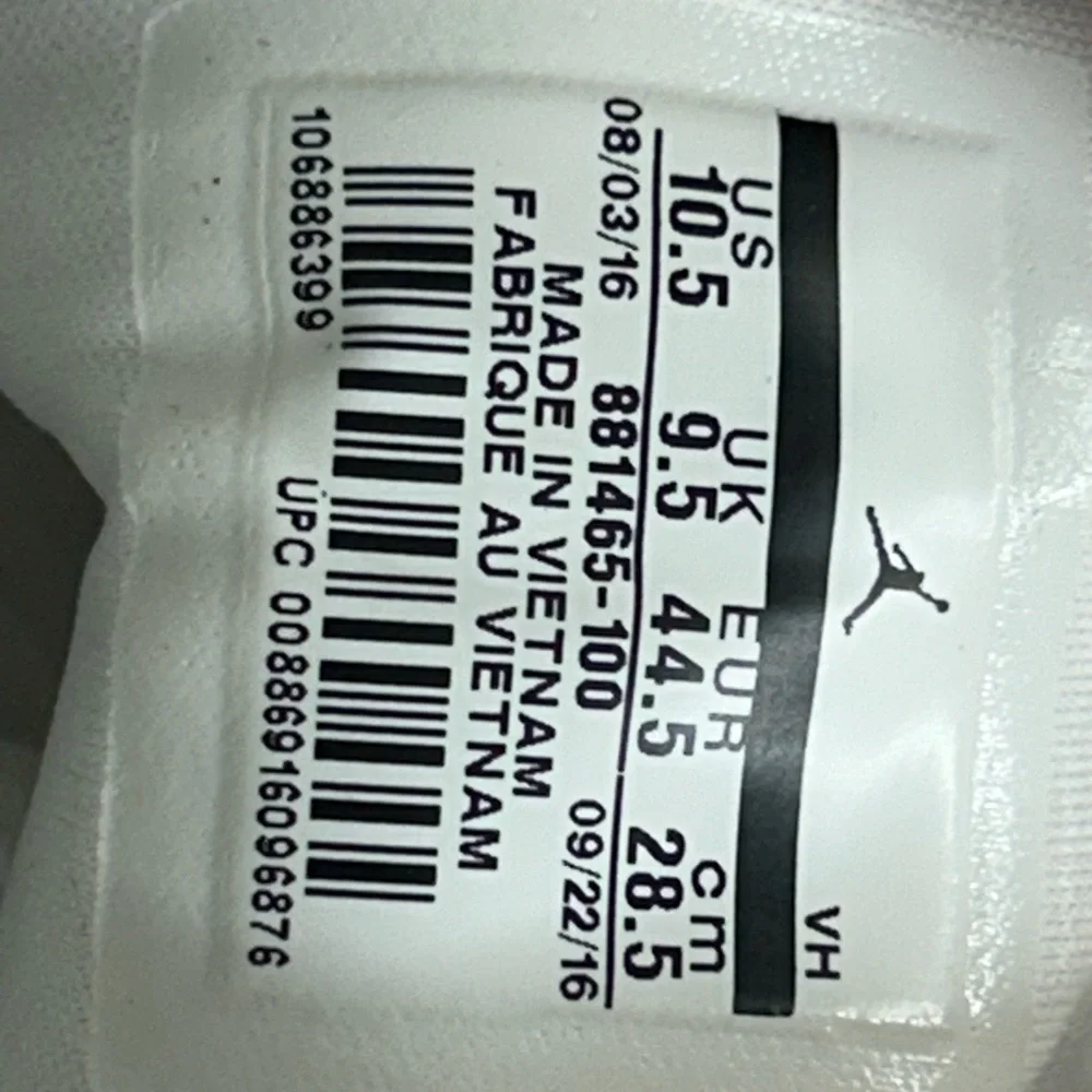 Nike air Jordan formula 23 white/black - Picture 6 of 6